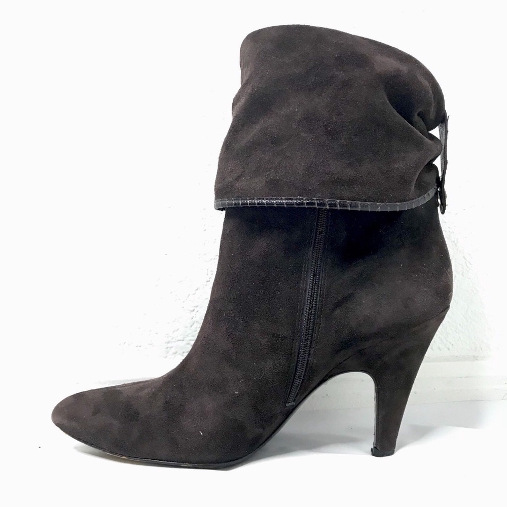 Via Spiga Suede Boots Booties Brown - Picture 6 of 8